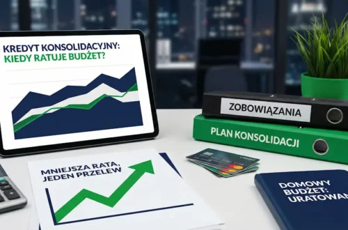 Co to jest kredyt konsolidacyjny i kiedy faktycznie ratuje domowy budżet?