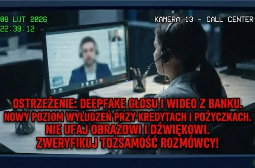 Deepfake głosu i wideo z banku - nowy poziom wyłudzeń przy kredytach i pożyczkach