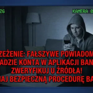 Fałszywe powiadomienia o blokadzie konta w aplikacji bankowej - jak wygląda bezpieczna procedura banku