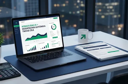 Konsolidacja z dodatkową gotówką - jak dobrać środki na dowolny cel przy łączeniu rat?