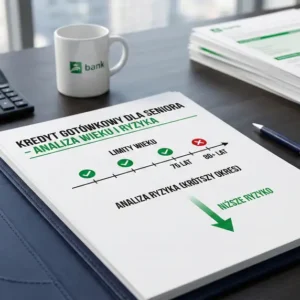 Kredyt gotówkowy dla seniora - jakie limity wieku stosują banki i jak zmienia się analiza ryzyka przy krótszym okresie spłaty