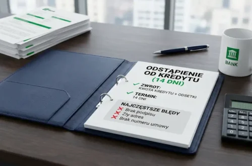 Odstąpienie od kredytu gotówkowego w 14 dni - co zwracasz, w jakim terminie i jakie są najczęstsze błędy w pismach?