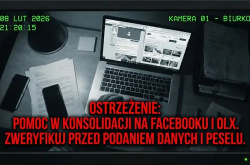 Pomoc w konsolidacji na Facebooku i OLX - checklista weryfikacji zanim podasz dane i PESEL