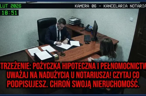 Pożyczka hipoteczna i pełnomocnictwo u notariusza - gdzie najczęściej dochodzi do nadużyć i jak się bronić