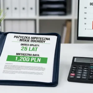 Pożyczka hipoteczna przy niskich dochodach - jak długi okres spłaty (do 20-25 lat) wpływa na dostępność środków?