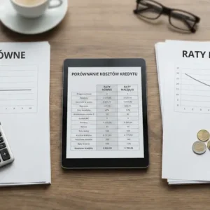 Raty równe czy malejące przy kredycie gotówkowym - co wybrać, by zapłacić mniej?