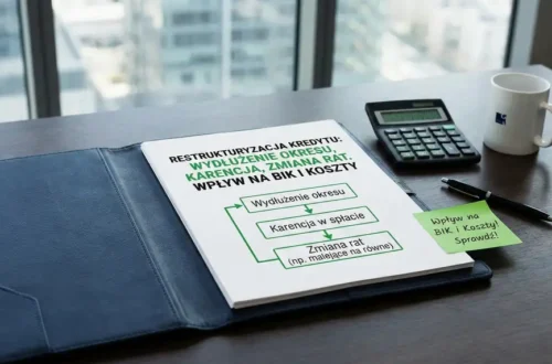 Restrukturyzacja kredytu w banku - wydłużenie okresu, karencja, zmiana rat, jak to wpływa na BIK i koszty?
