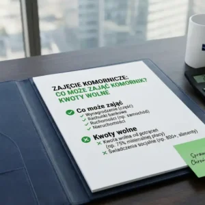 Zajęcie komornicze przy niespłaconym kredycie - co może zająć komornik i jakie są kwoty wolne od potrąceń?