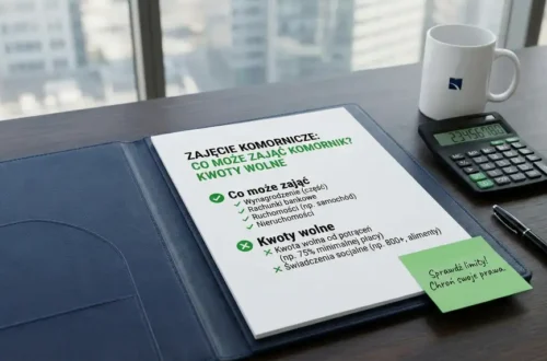 Zajęcie komornicze przy niespłaconym kredycie - co może zająć komornik i jakie są kwoty wolne od potrąceń?